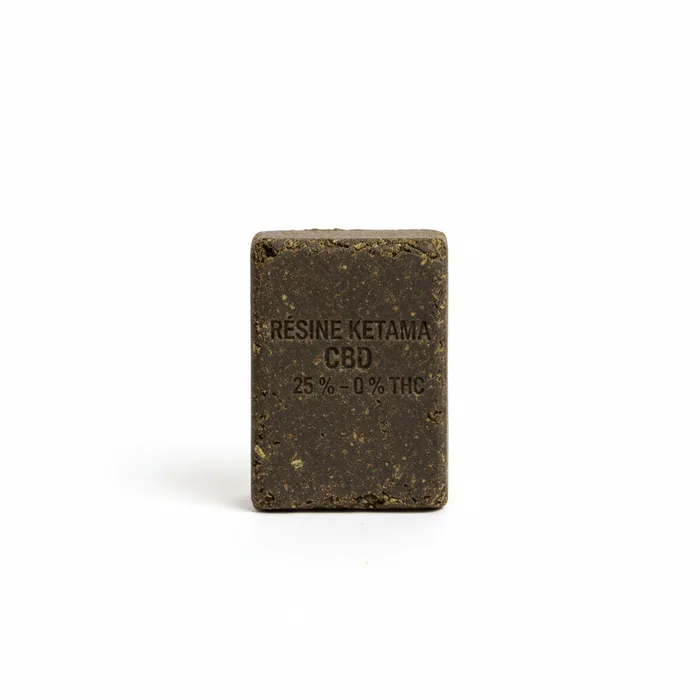 Résine Ketama CBD 25 % – 0 % THC